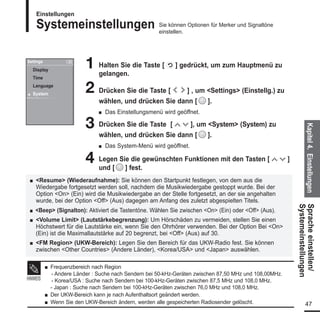 YP-K5 Benutzerhandbuch