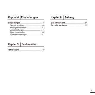 YP-K5 Benutzerhandbuch