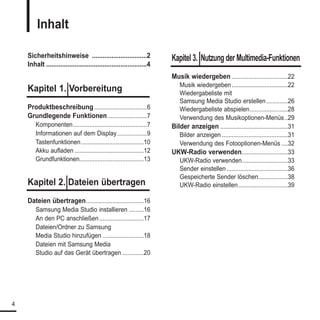 Benutzerhandbuch YP-K5