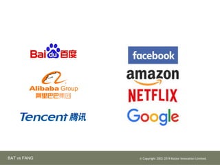BAT vs FANG ? Copyright 2002-2019 Kaizor Innovation Limited.
 