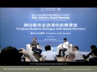 Mark Zuckerberg speaks Mandarin at Tsinghua University ? Copyright 2002-2019 Kaizor Innovation Limited.
source: https://www.youtube.com/watch?v=8Xpdhbh_2Rc
 
