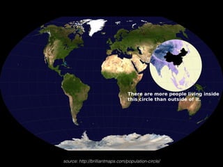 source: http://brilliantmaps.com/population-circle/
 