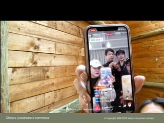 ? Copyright 2002-2019 Kaizor Innovation Limited.Chinas Livestream e-commerce
source: https://www.youtube.com/watch?v=VYtkbXckL_A
 