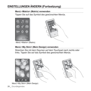 "YP-P2" Benutzerhandbuch