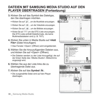 "YP-P2" Benutzerhandbuch