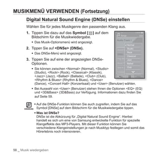 "YP-P2" Benutzerhandbuch
