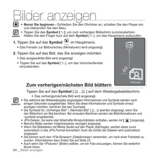 "YP-P2" Benutzerhandbuch
