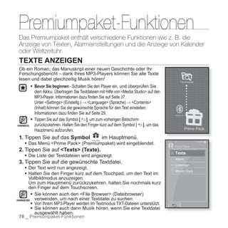 "YP-P2" Benutzerhandbuch