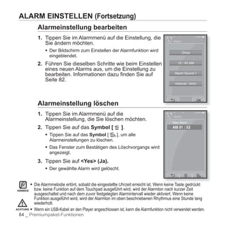 "YP-P2" Benutzerhandbuch