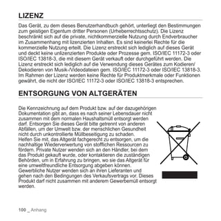 YP-P2 Samsung Handbuch