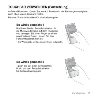 YP-P2 Samsung Handbuch