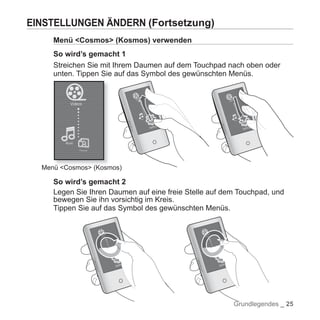 YP-P2 Samsung Handbuch