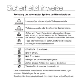 YP-P2 Samsung Handbuch
