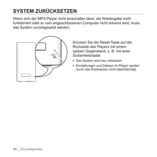 YP-P2 Samsung Handbuch
