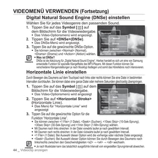 YP-P2 Samsung Handbuch
