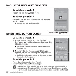 YP-P2 Samsung Handbuch