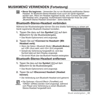 YP-P2 Samsung Handbuch