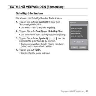 YP-P2 Samsung Handbuch