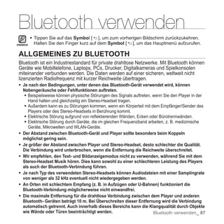 YP-P2 Samsung Handbuch