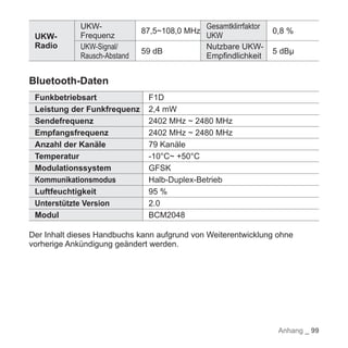 YP-P2 Samsung Handbuch
