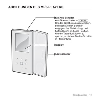 Samsung YP-S5 Handbuch