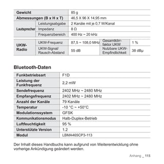 Samsung YP-S5 Handbuch
