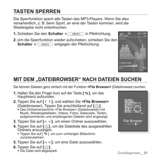 Samsung YP-S5 Handbuch