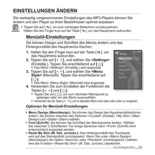 Samsung YP-S5 Handbuch