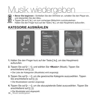 Samsung YP-S5 Handbuch