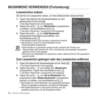 Samsung YP-S5 Handbuch