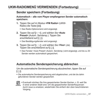 Samsung YP-S5 Handbuch