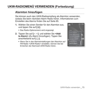 Samsung YP-S5 Handbuch