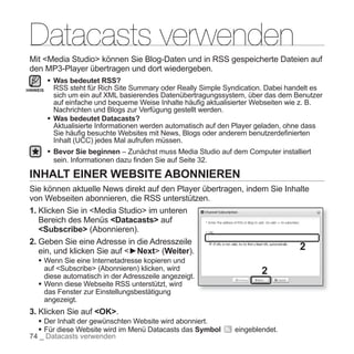 Samsung YP-S5 Handbuch