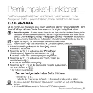 Samsung YP-S5 Handbuch