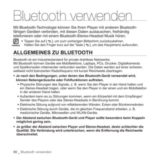 Samsung YP-S5 Handbuch