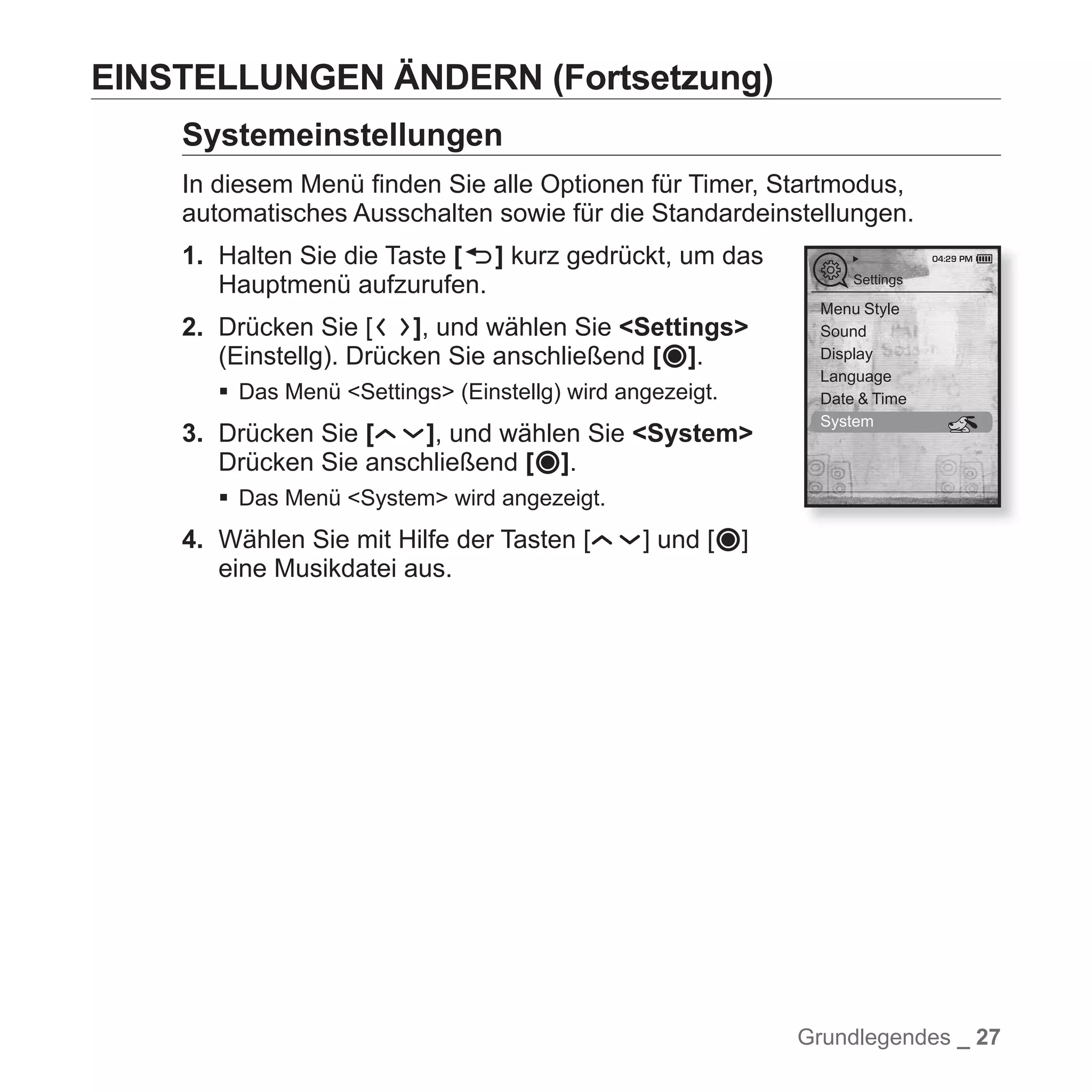 YP-T10 BENUTZERHANDBUCH