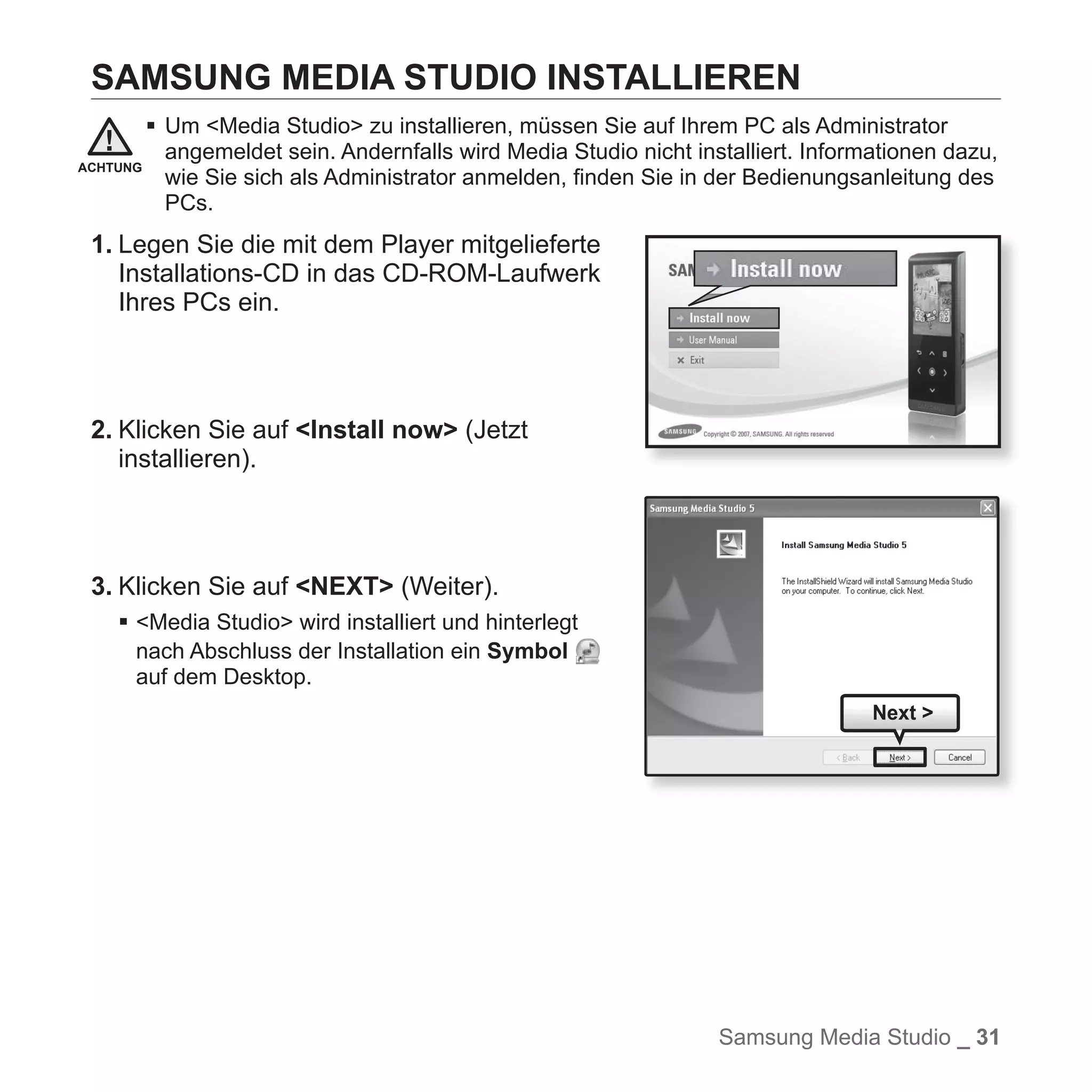 YP-T10 BENUTZERHANDBUCH