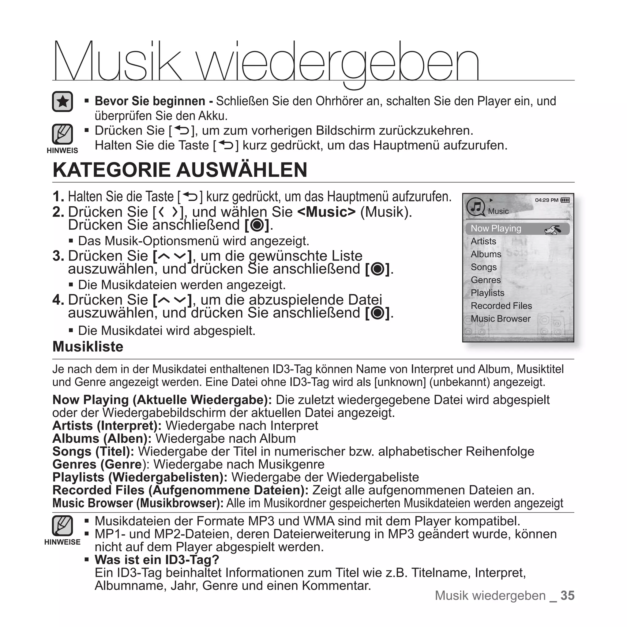 YP-T10 BENUTZERHANDBUCH