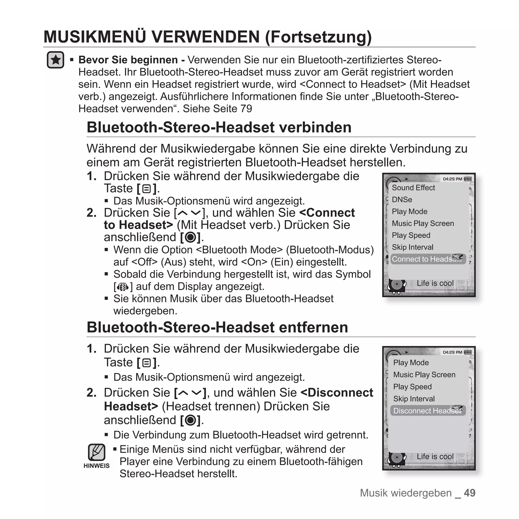 YP-T10 BENUTZERHANDBUCH