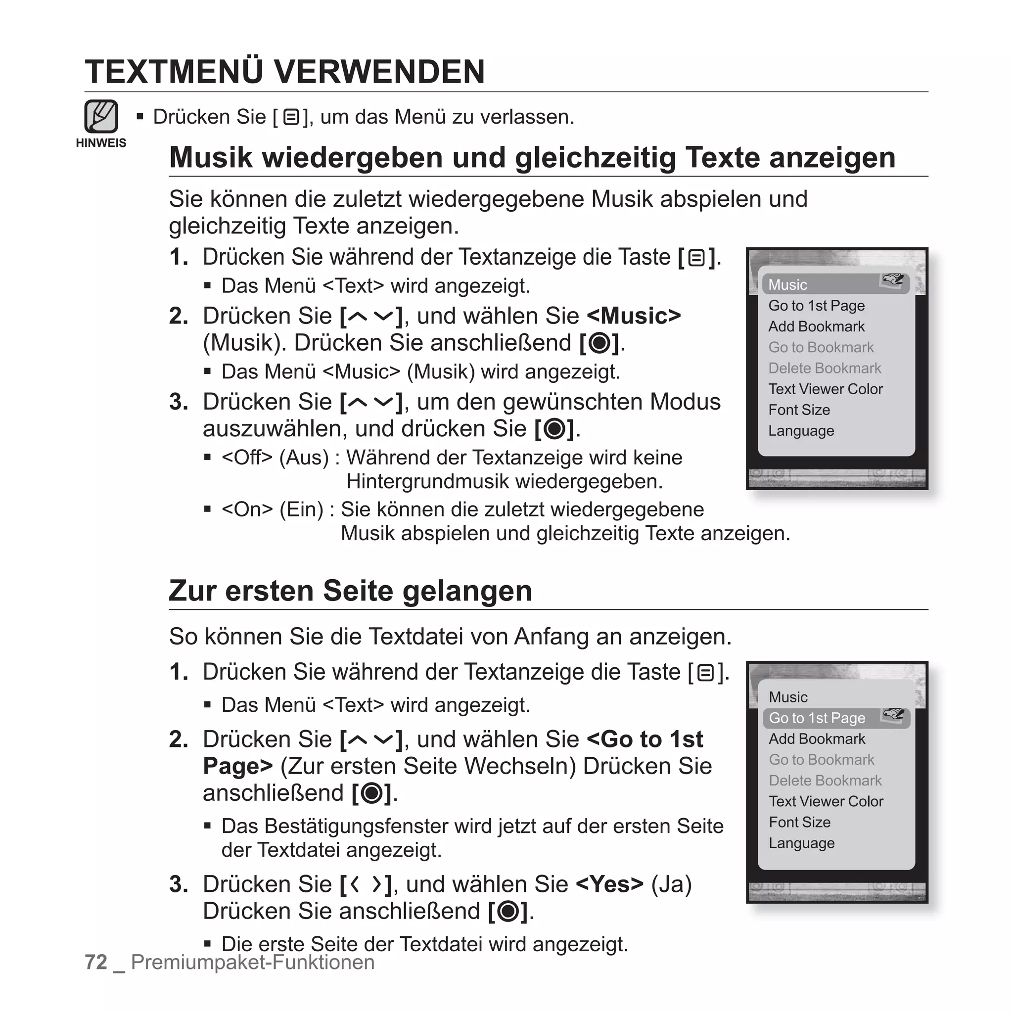 YP-T10 BENUTZERHANDBUCH