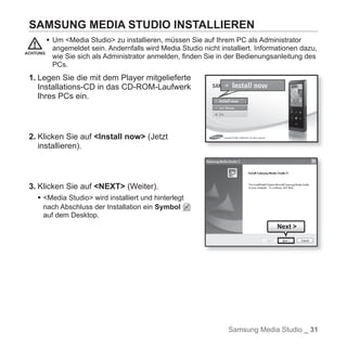YP-T10 BENUTZERHANDBUCH