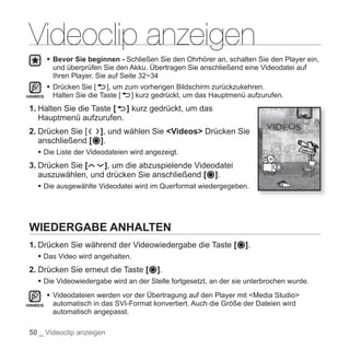 YP-T10 BENUTZERHANDBUCH