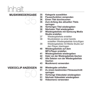 YP-T10 BENUTZERHANDBUCH