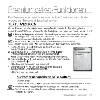 YP-T10 BENUTZERHANDBUCH