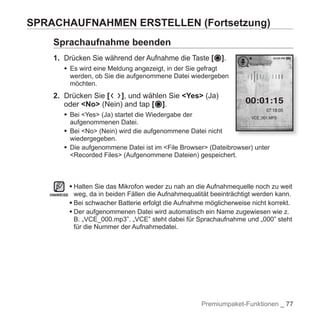 YP-T10 BENUTZERHANDBUCH