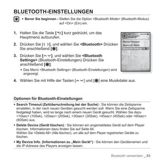 YP-T10 BENUTZERHANDBUCH