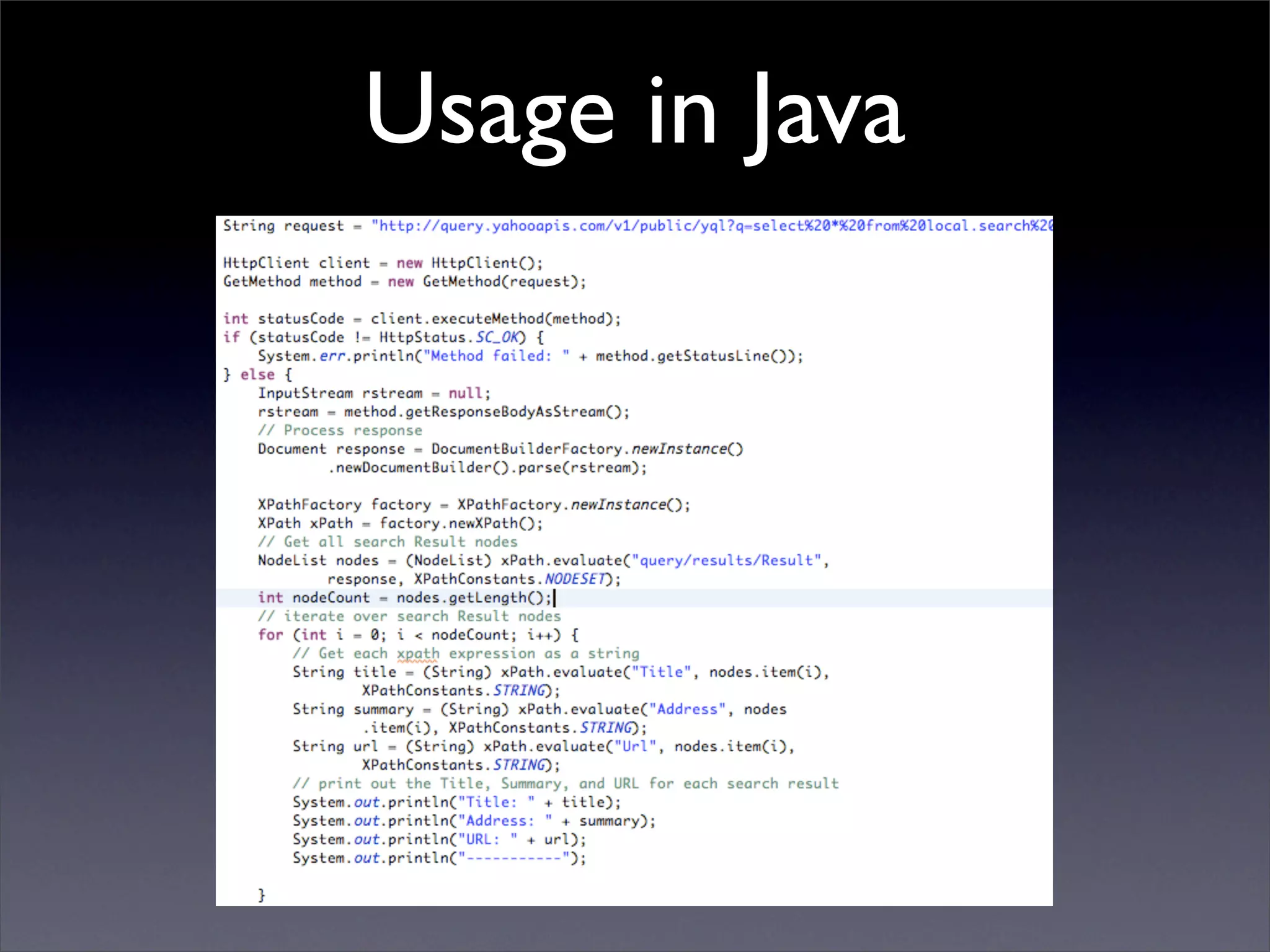 Ido Green - YQL demo