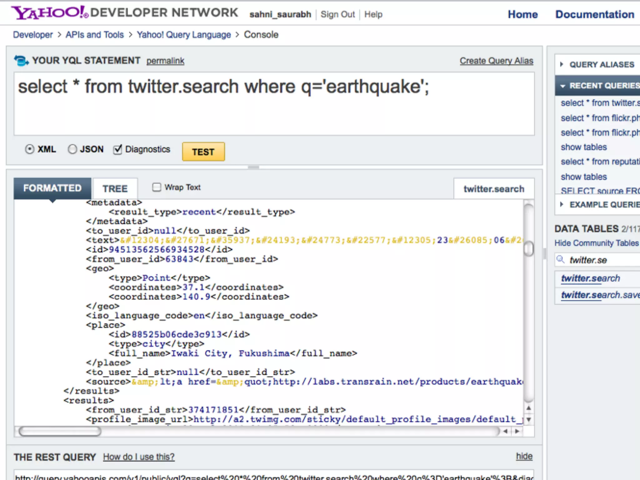 YQL & Yahoo! APIs - Open Hack India 2011