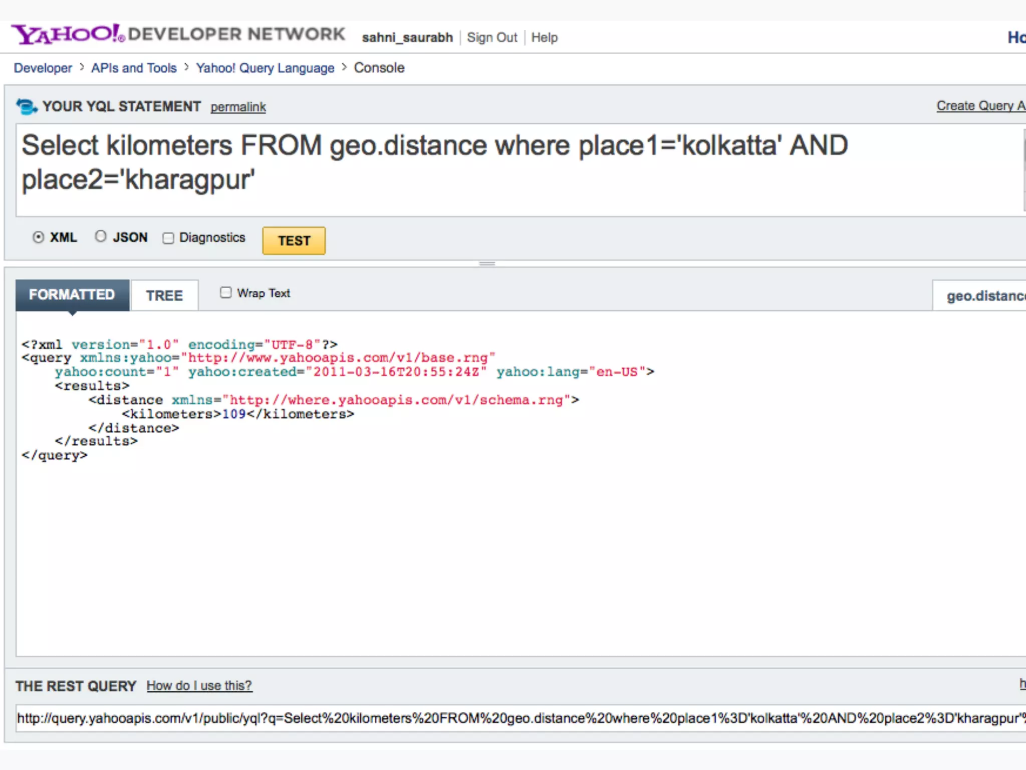 YQL & Yahoo! APIs - Open Hack India 2011