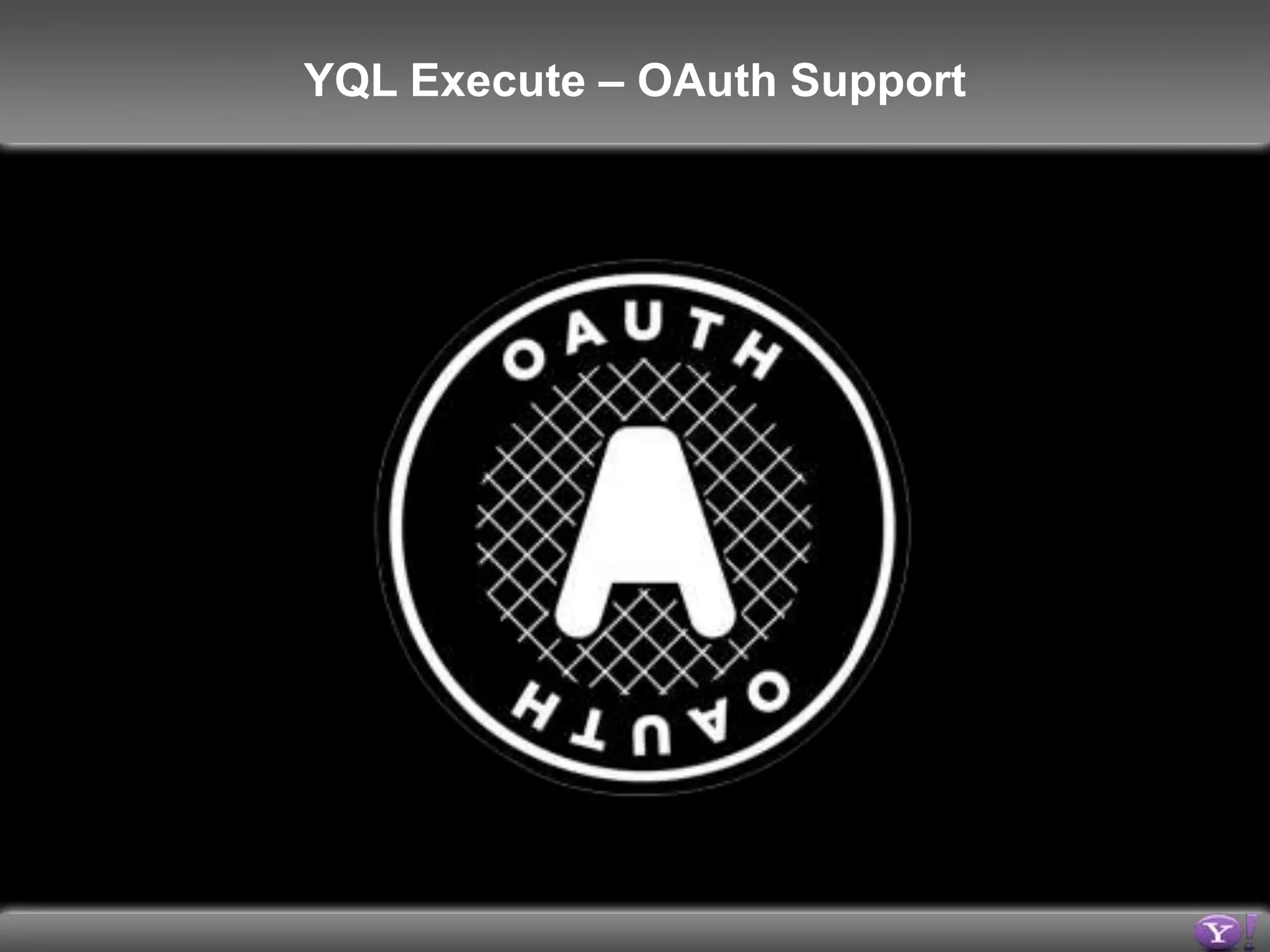 Google Buzz TableAvailable At: http://github.com/yql/yql-tables